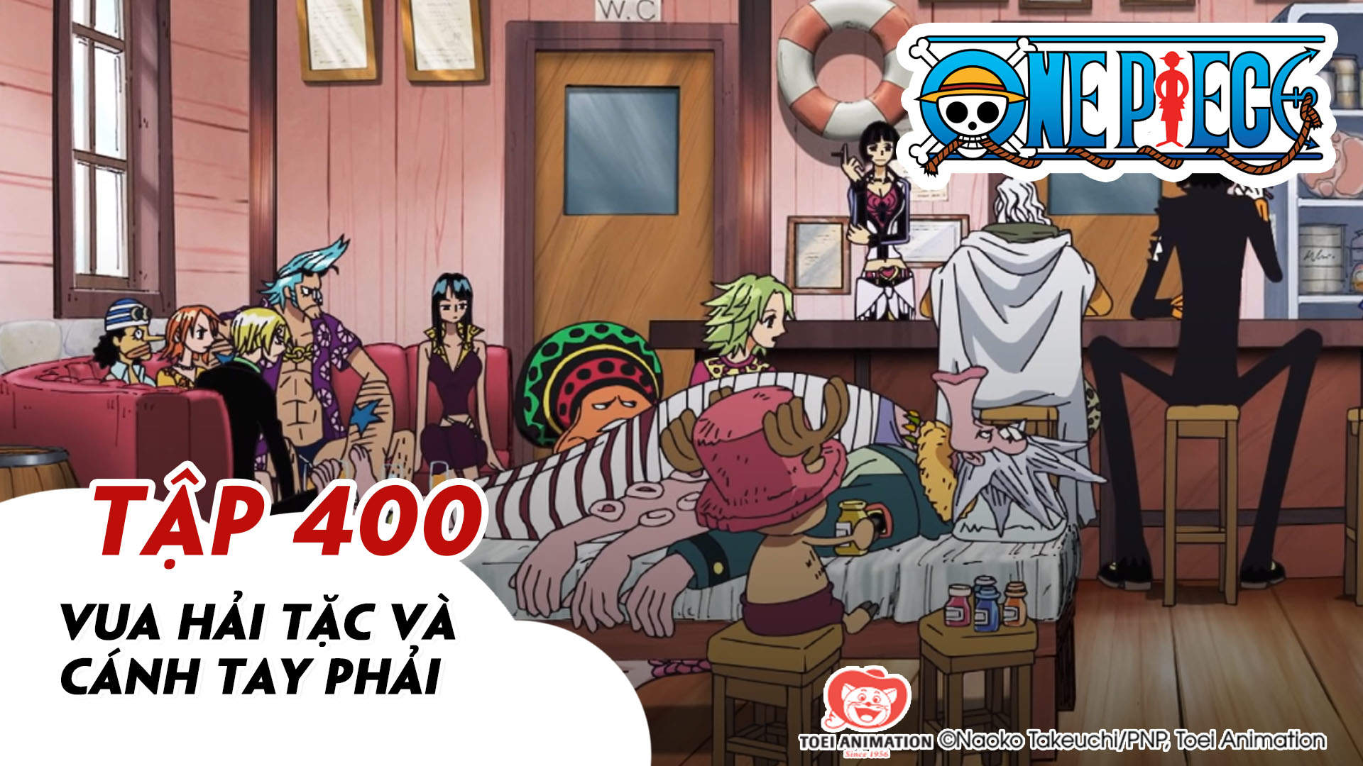 One Piece S11 - Tập 400: Vua Hải Tặc Và Cánh Tay Phải | Pops