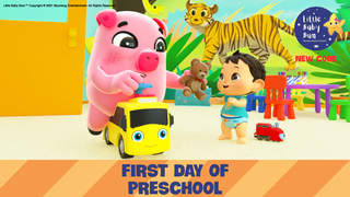 Little Baby Bum: First Day Of Preschool - Baby Max Plays With Friends