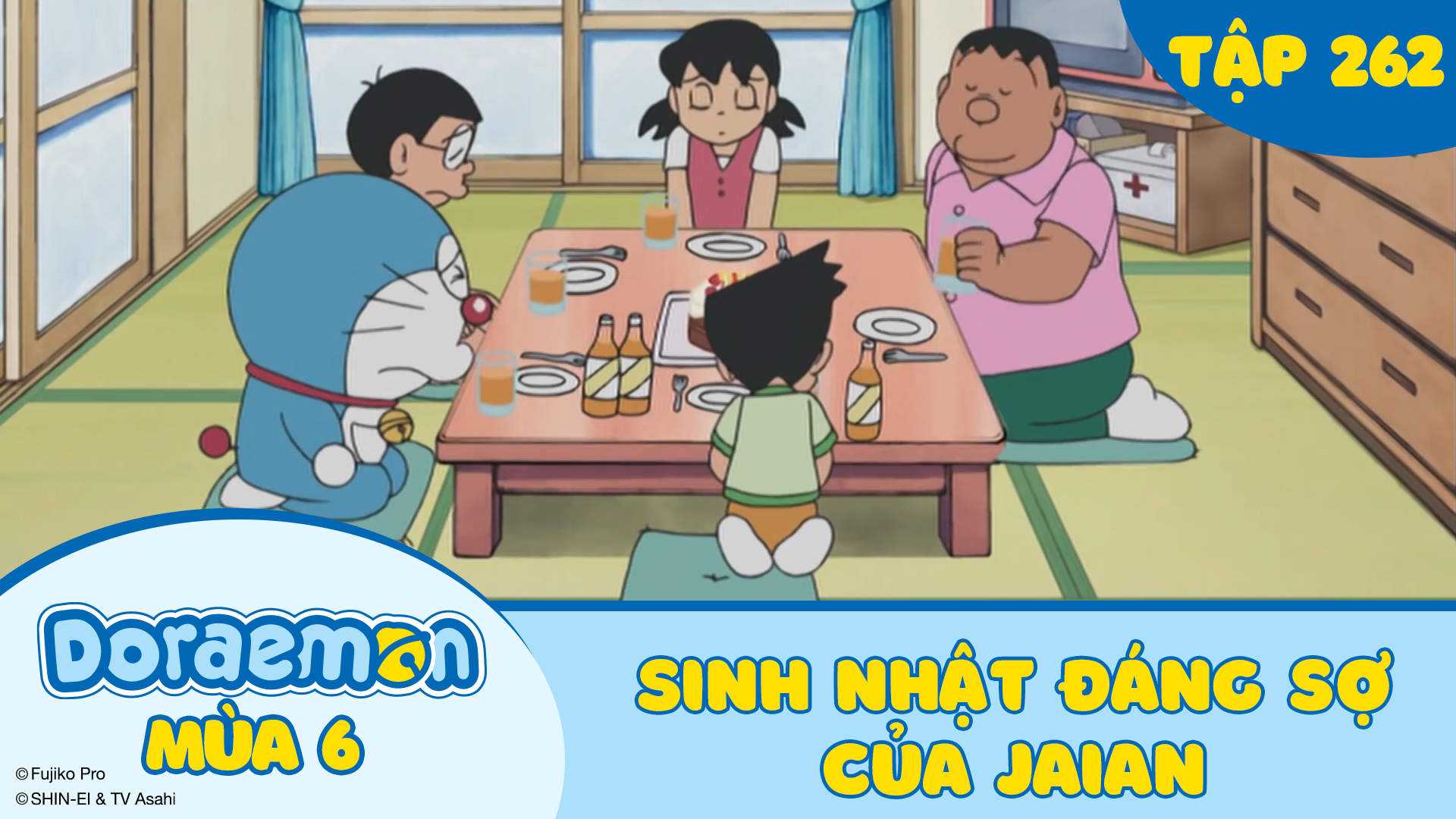 Doraemon  Sinh nhật đáng sợ của Jaian  lặp lại  Jaian bị đánh bại   Bilibili