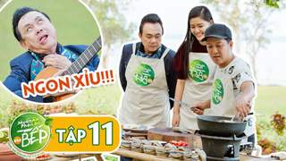 Muốn ăn phải lăn vào bếp - Tập 11: Chí Tài 'no ná thở' vì Trường Giang nấu ăn quá ngon | POPS