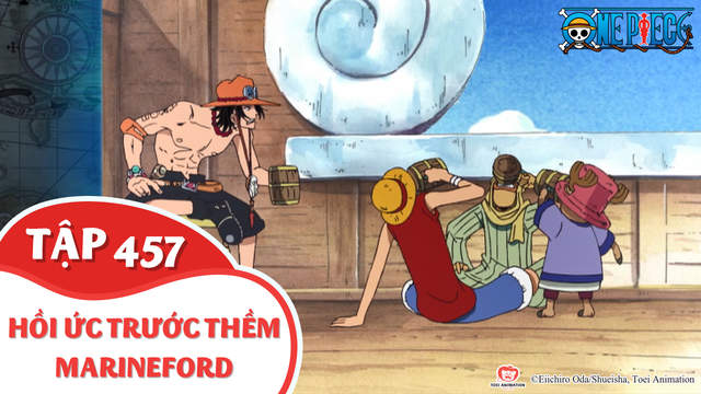 One Piece S13 Tập 457 Hồi ức Trước Thềm Marineford Pops
