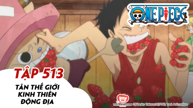 One Piece S14 Tập 513 Tan Thế Giới Kinh Thien động địa Pops