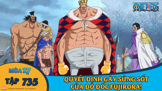 One Piece S17 Tập 735 Quyết định Gay Sửng Sốt Của đo đốc Fujitora Pops