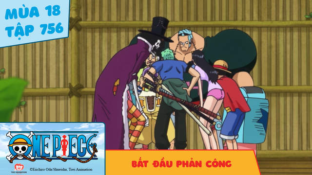 One Piece S18 - Tập 756: Bắt đầu phản công | POPS