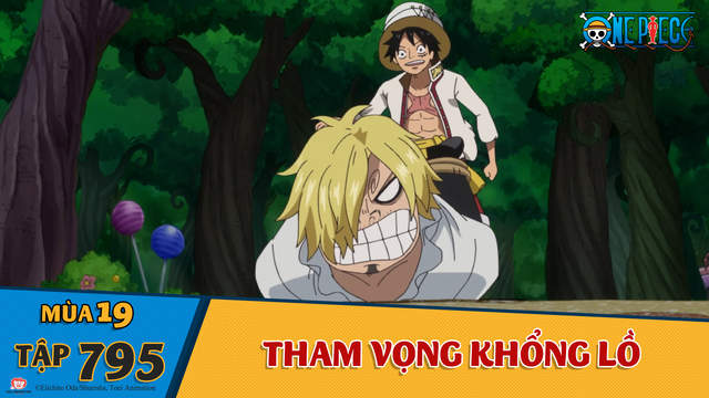 One Piece S19 Tập 795 Tham Vọng Khổng Lồ Pops