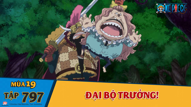 One Piece S19 Tập 797 đại Bộ Trưởng Pops