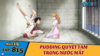 One Piece S19 Tập 815 Pudding Quyết Tam Trong Nước Mắt Pops