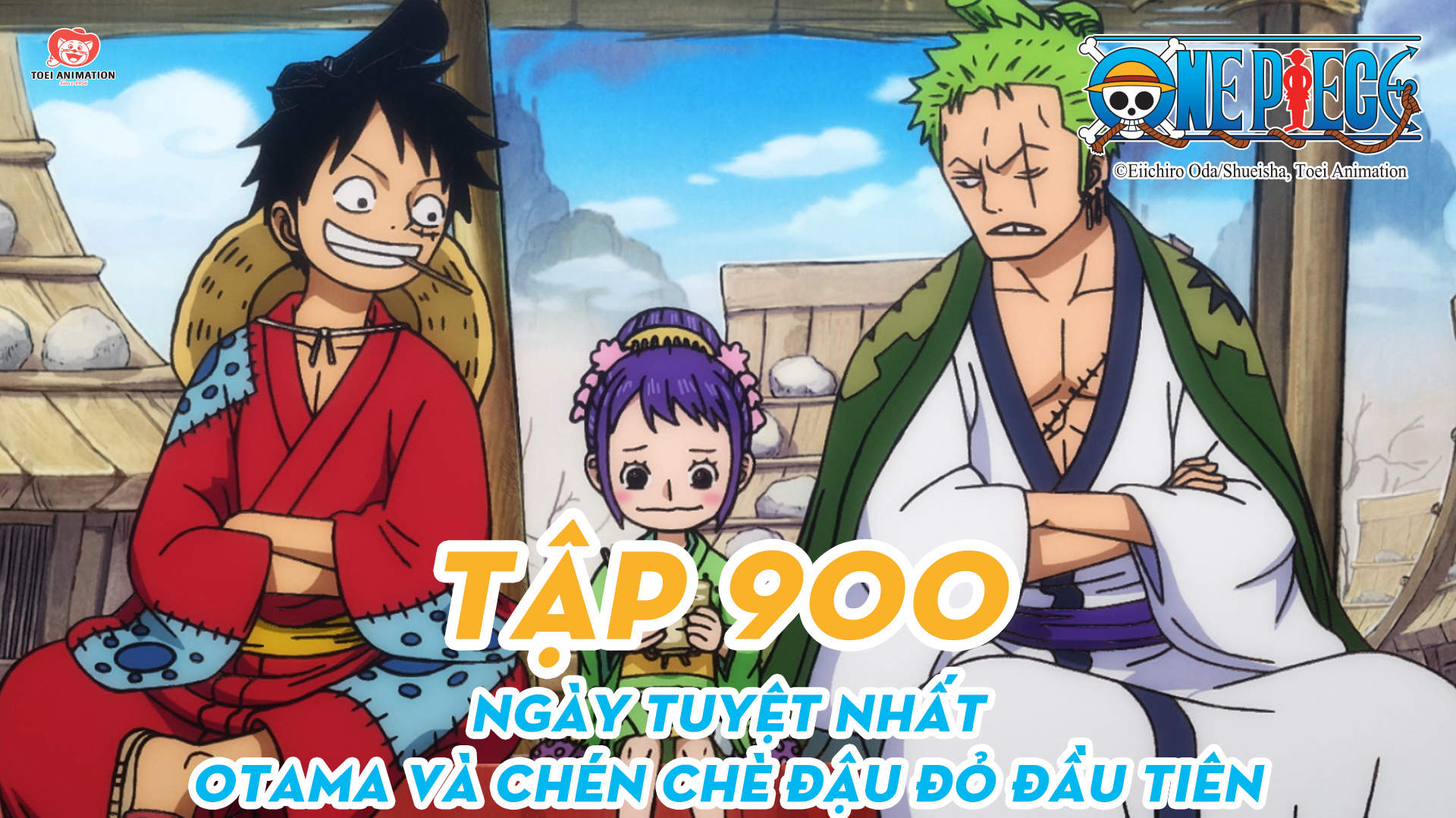 One Piece S20 - Tập 900: Ngày tuyệt nhất, Otama và chén chè đậu đỏ ...