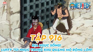 One Piece S20 - Tập 916: Địa ngục sống! Luffy tủi nhục trong khu quặng mỏ rộng lớn! | POPS