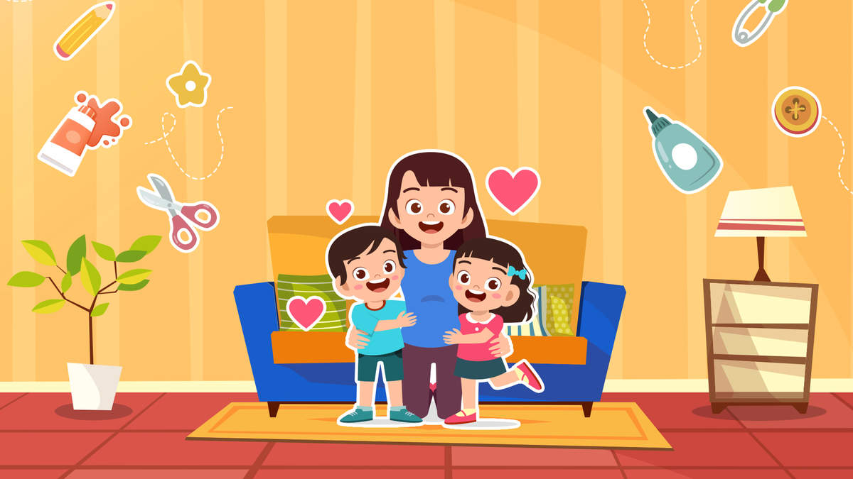 Mẹ Con Cùng Chơi DIY Mẹ Con Cùng Chơi DIY